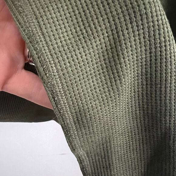 Mack Weldon Warmknit Waffle Pajama Pants Green Men Size Large NEW - Picture 6 of 10